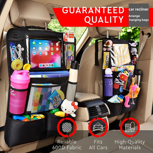 Universal Car Seat Organizer with Storage Pockets