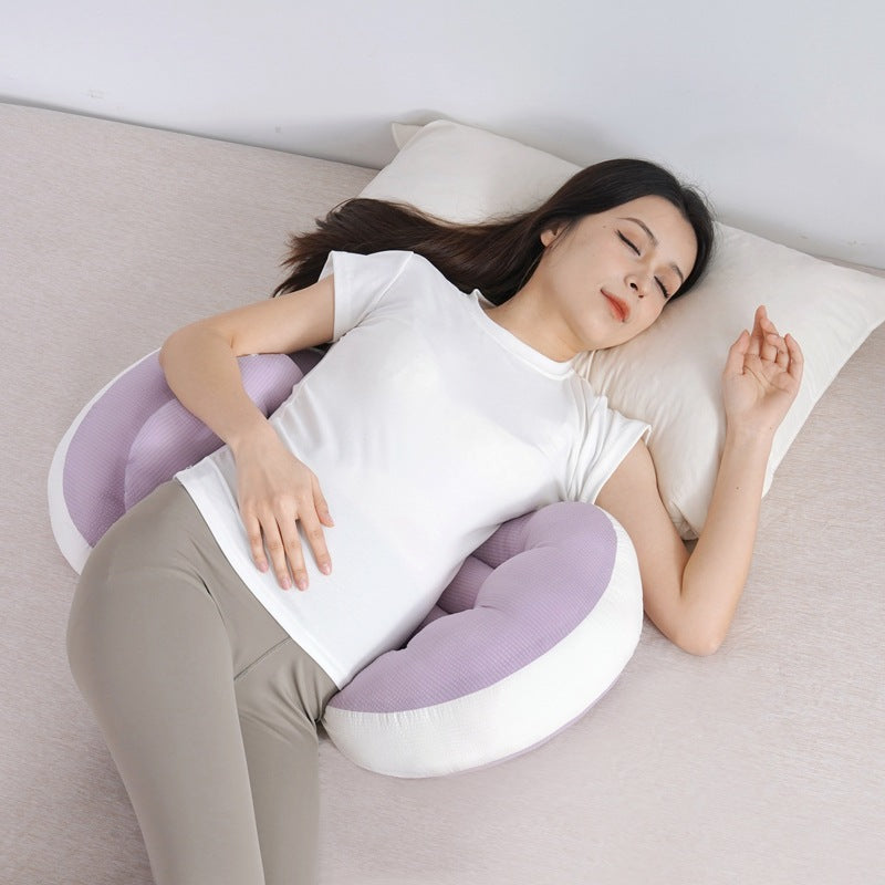 U-Shaped Maternity Pillow for Pregnancy Support