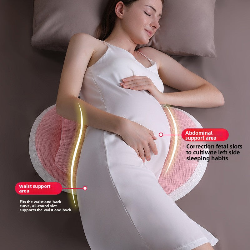 U-Shaped Maternity Pillow for Pregnancy Support