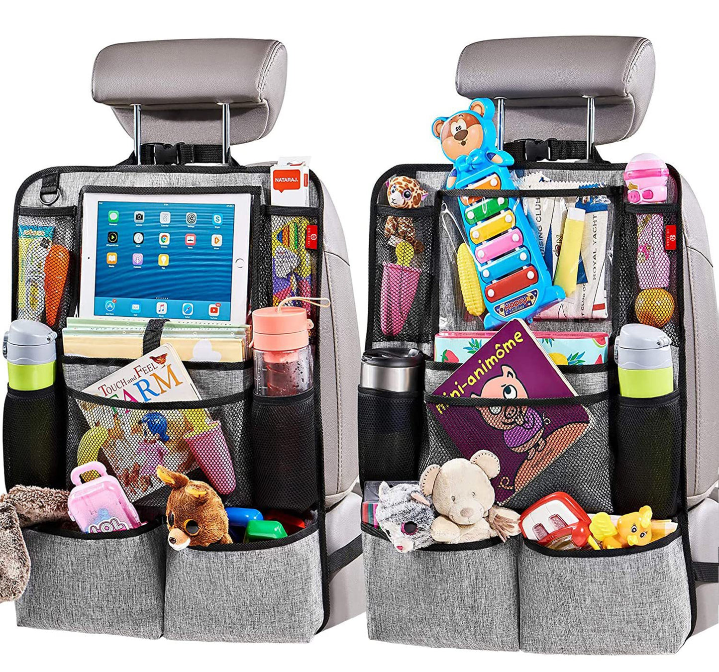 Universal Car Seat Organizer with Storage Pockets