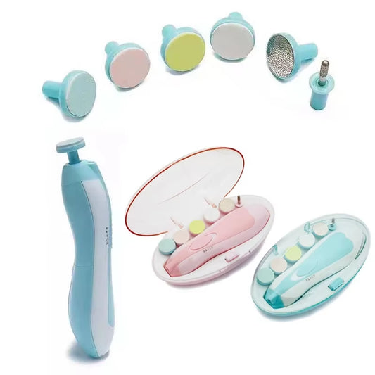 Multifunctional Electric Baby Cutter Trimmer Manicure Tool Set Baby Carenail Trimmer Baby Nail File Clippers Toes Fingernail