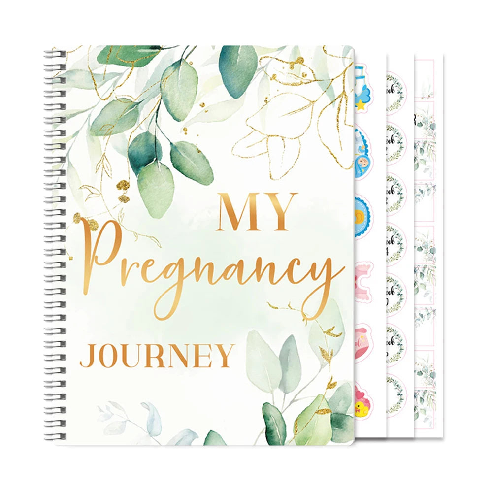 Pregnancy Journal Memory Book with Stickers Pregnancy Diary Pregnancy Baby Memory Book for Documenting Pregnancy Memories